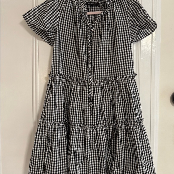 Wyatt Wylde Gingham Checkered Tiered Dress - Picture 2 of 5
